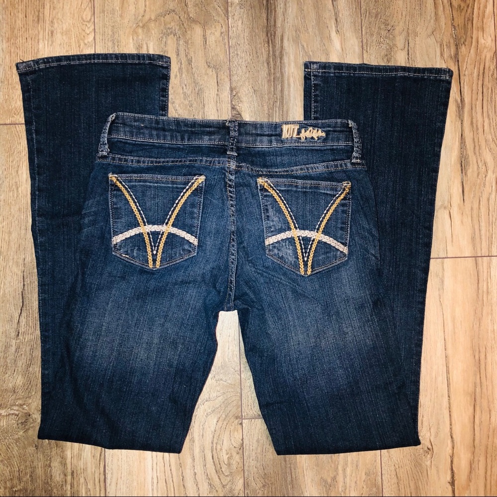KUT from the Kloth Felicia Baby Bootcut Jeans